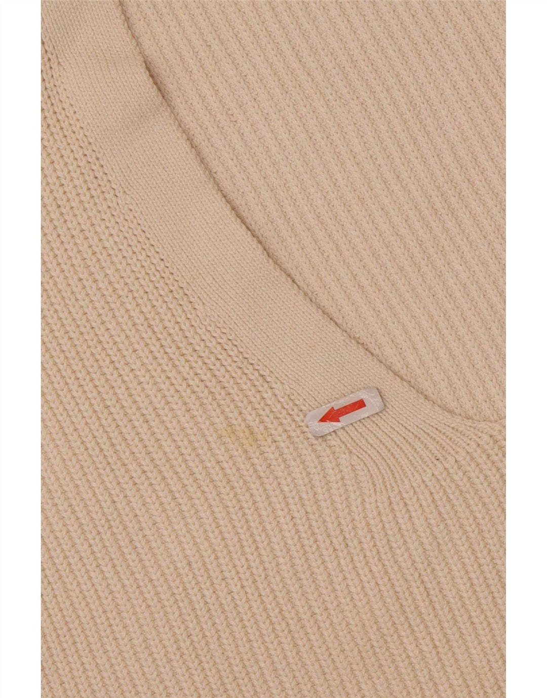 Marks & Spencer Herren Weste Tank Top Mittelbeige Baumwolle