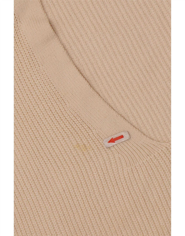 Marks & Spencer Herren Weste Tank Top Mittelbeige Baumwolle