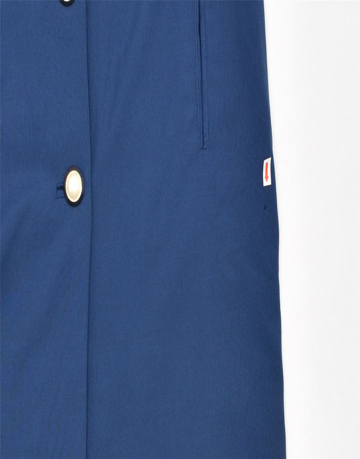 VINTAGE Womens Overcoat UK 16 Large Blue | Vintage | Thrift | Second-Hand | Used Clothing | Messina Hembry 