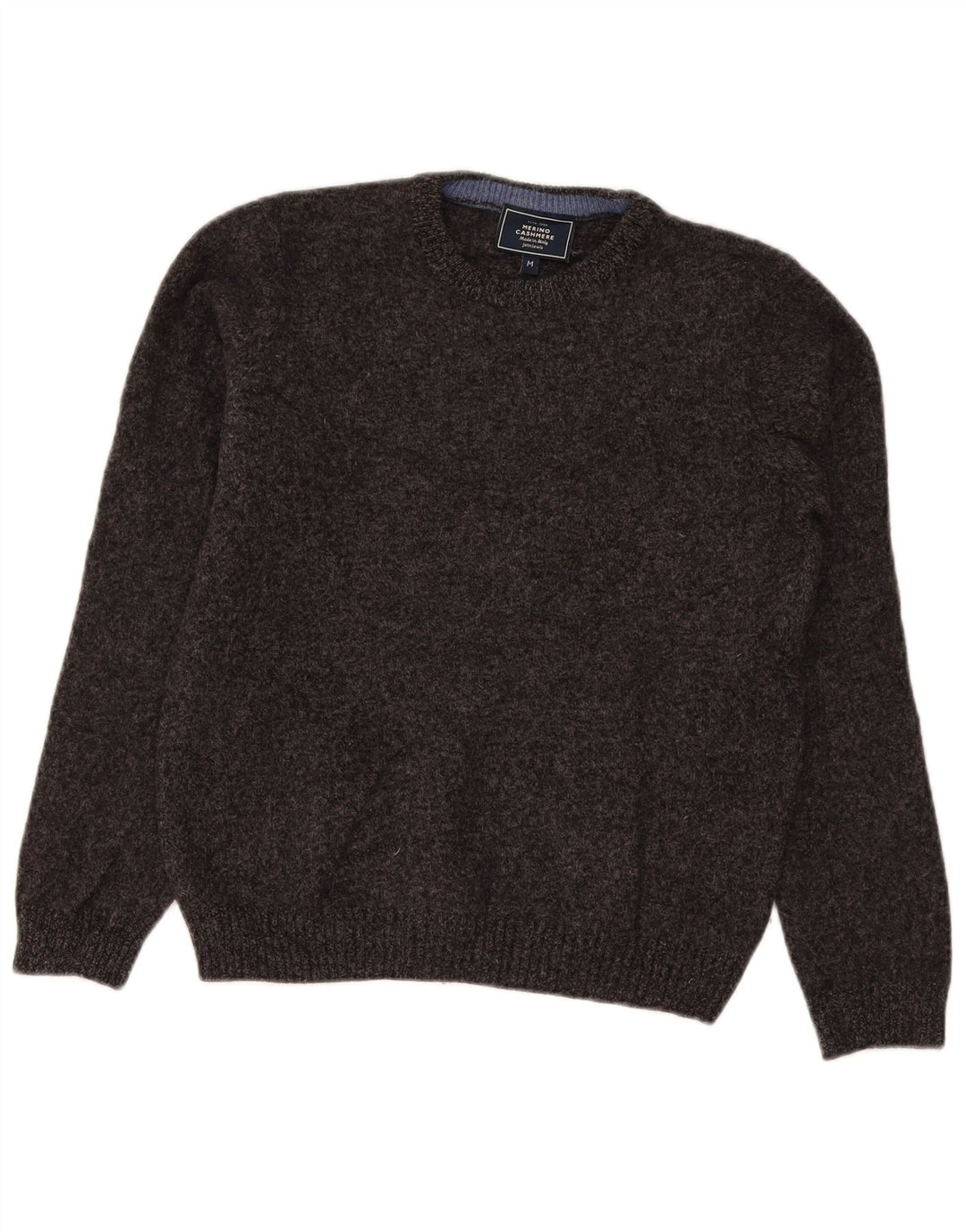 John Lewis Damen-Pullover mit Rundhalsausschnitt, UK 14, mittelgraue Lammwolle