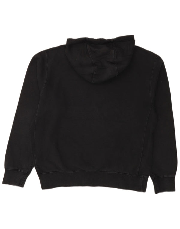 Nike Herren-Kapuzenpullover mit Grafik, mittelschwarz, Baumwolle