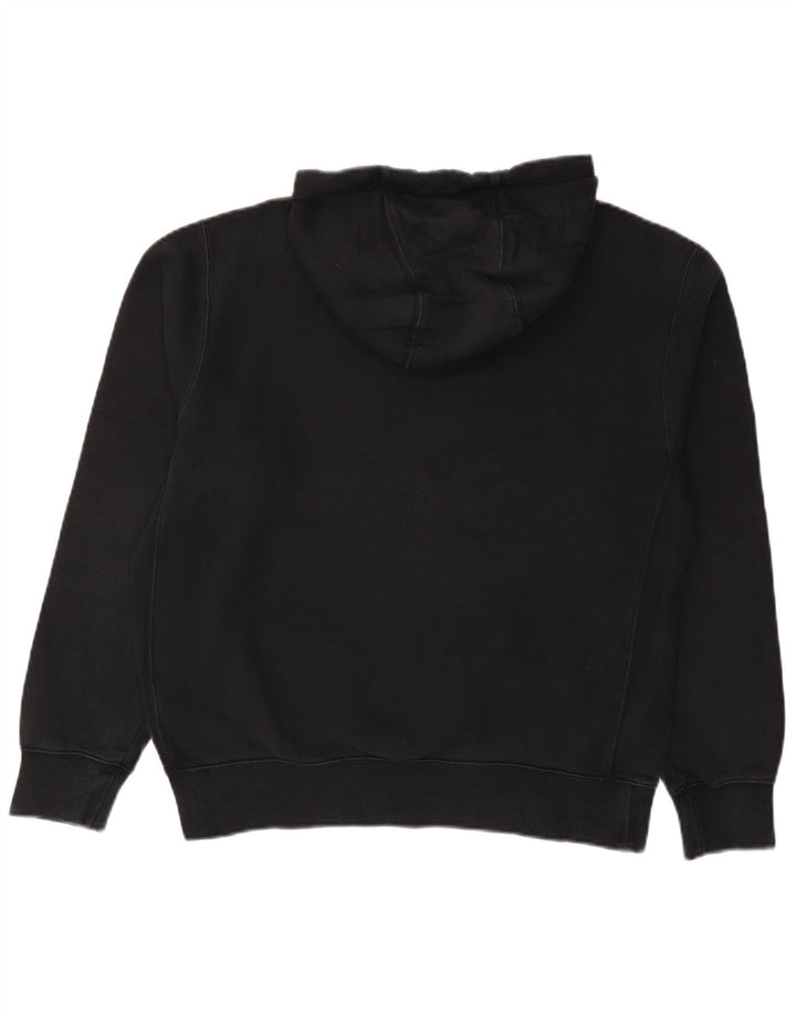 Nike Herren-Kapuzenpullover mit Grafik, mittelschwarz, Baumwolle