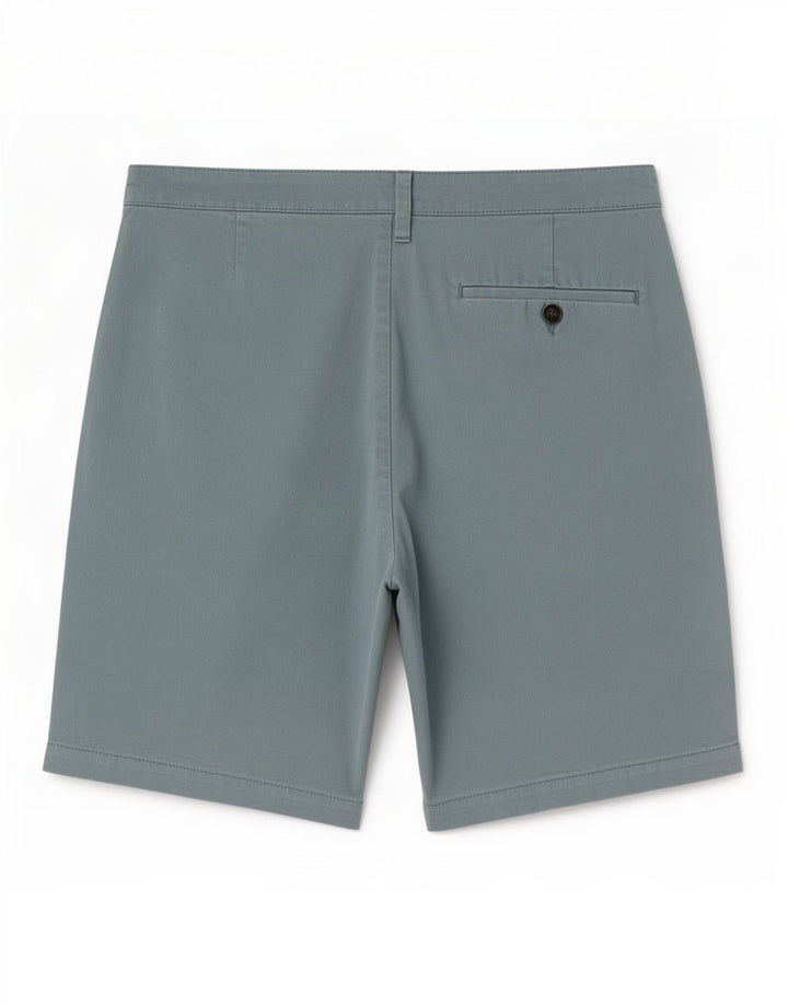 Marks & Spencer Herren-Chinoshorts, Größe L, W36, Blau, Baumwolle