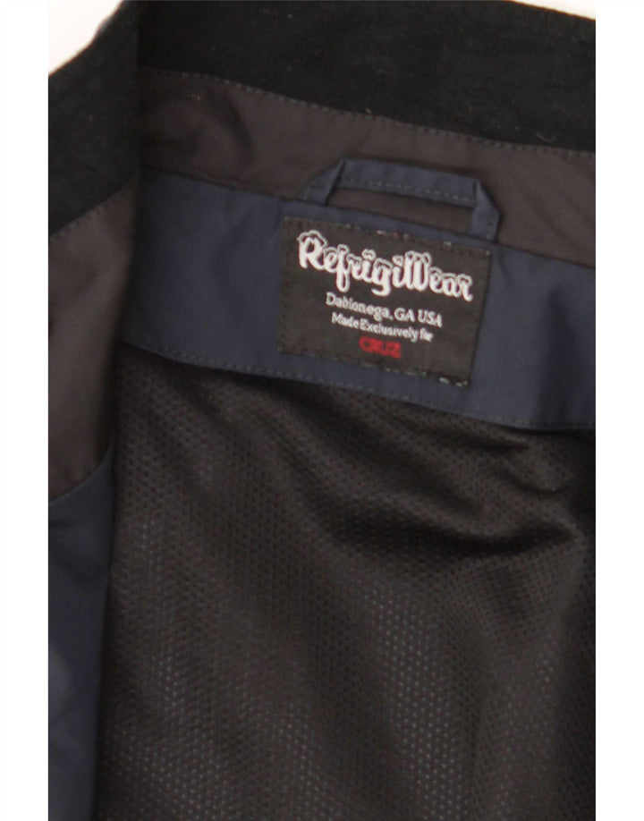 Refrigiwear Herren Bomberjacke UK 38 Small Marineblau Polyamid