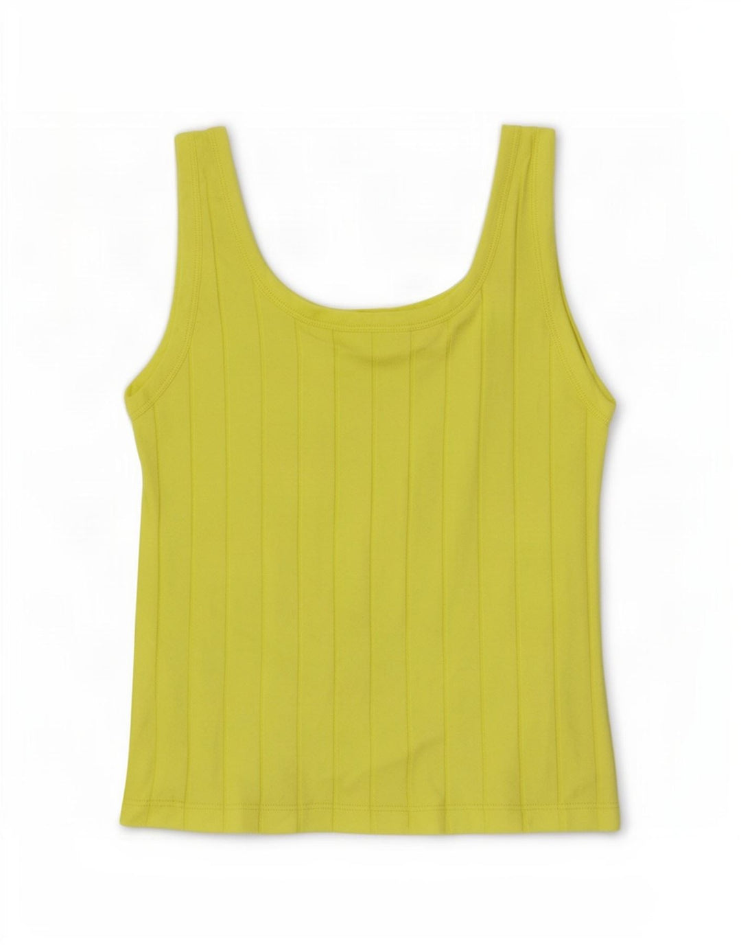 Massimo Dutti Damen Weste Top UK 8 Small Gelbe Baumwolle