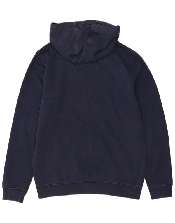 Ben Sherman Jungen-Pullover mit grafischem Kapuzenpullover, 14–15 Jahre, marineblaue Baumwolle