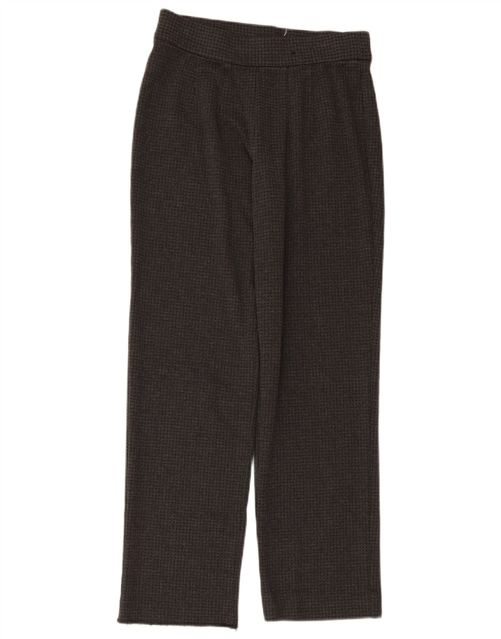 Marks & Spencer Damenhose UK 10 Small W26 L26 Grauer Hahnentritt