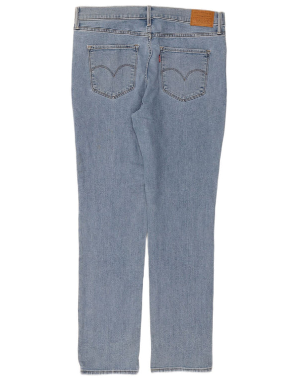 LEVI'S Damen 312 Shaping Slim Jeans W31 L30 Blaue Baumwolle