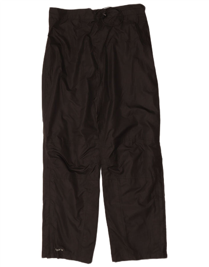Mountain Warehouse Gerade wasserdichte Herrenhose, Größe L, W36, L31, Schwarz