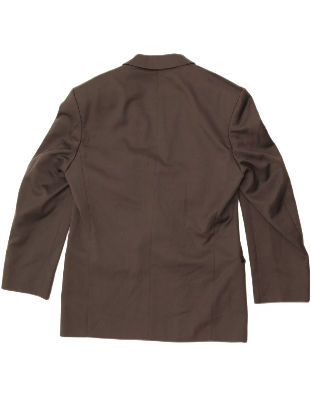 Marks & Spencer Herren Zweireiher-Blazerjacke EU 50 Large Khaki