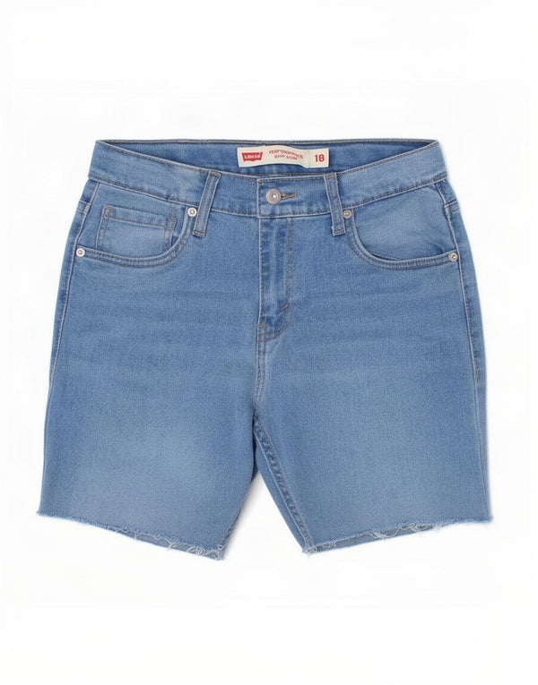 Levi's Jungen 511 Slim Fit Denim Shorts 15–16 Jahre W29 Blaue Baumwolle