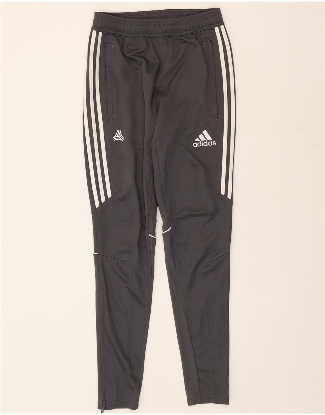 Adidas Herren Trainingshose XS Grau Polyester