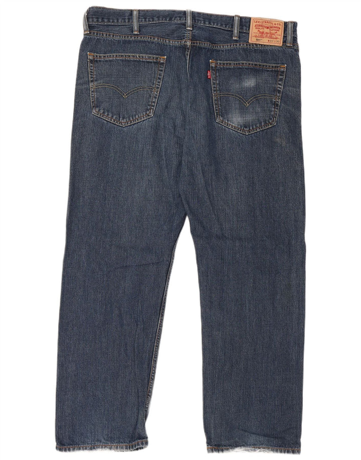 Levi's Herren 505 Straight Jeans W40 L30 Blaue Baumwolle