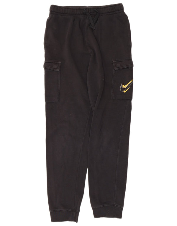 Nike Jungen Cargo-Trainingshose, Jogginghose, 13–14 Jahre, XL, schwarze Baumwolle