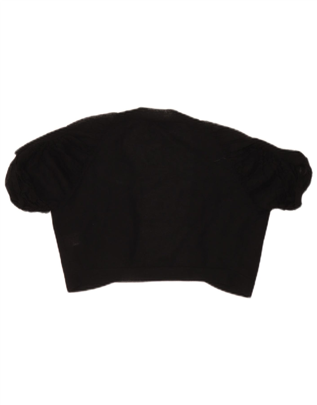 Durchsichtiges Bolero-Top für Damen von Coast, UK 10, Größe S, schwarze Viskose