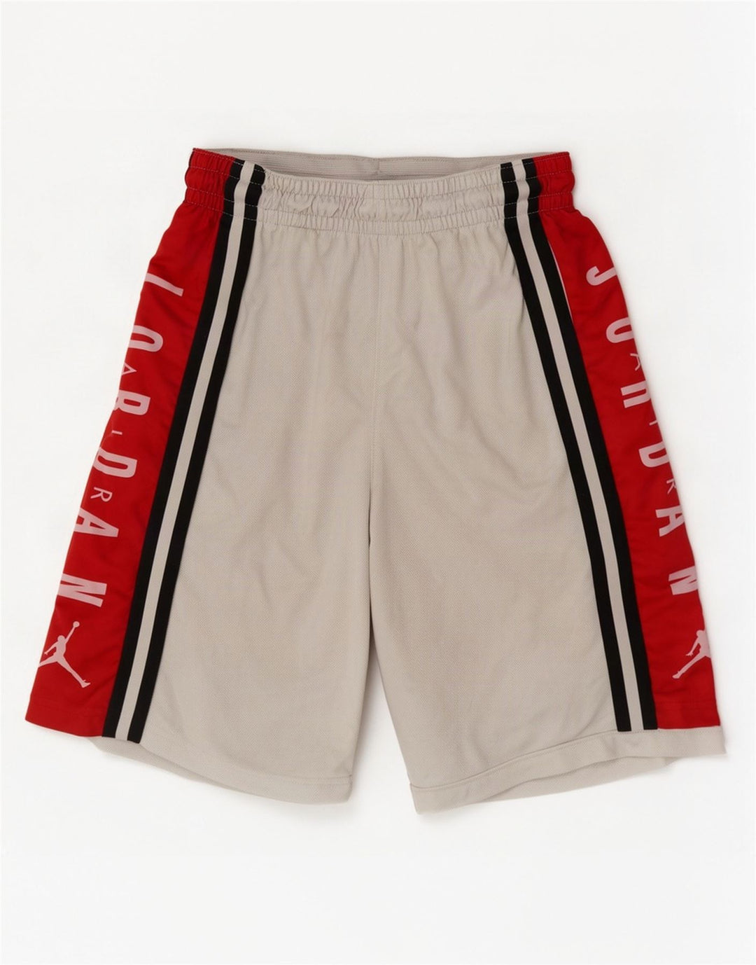 Jordan Herren-Sportshorts mit Grafik, mittelweißes Farbblock-Polyester