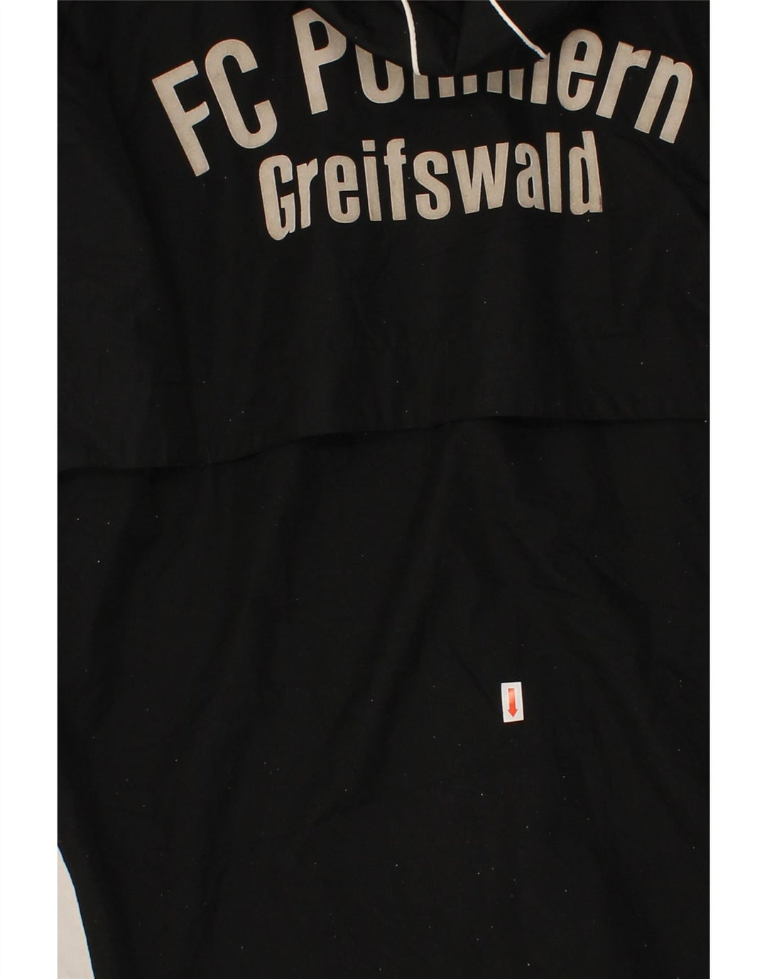 ADIDAS Herren Graphic Regenjacke UK 48/50 XL Schwarz Colourblock Polyester