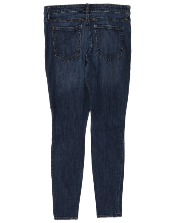 Gap Damen Skinny Jeans W31 L31 Blaue Baumwolle