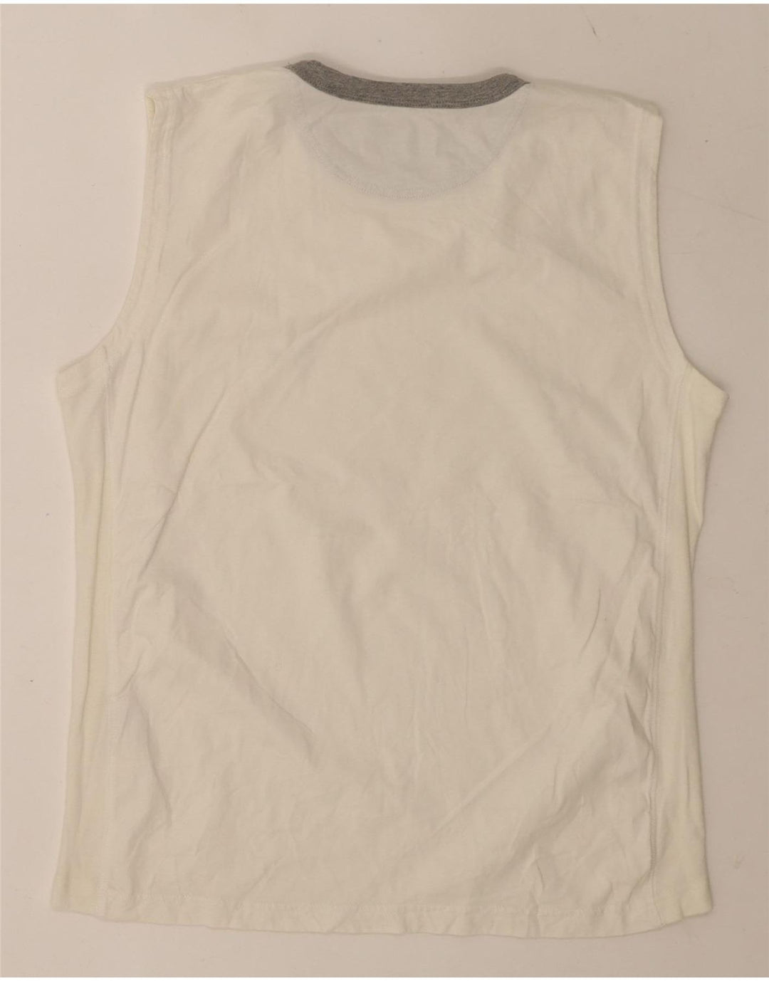 Champion Herren-Trägershirt, groß, aus weißer Baumwolle