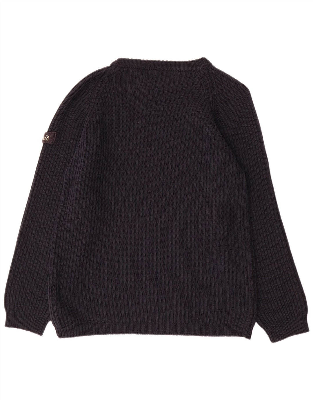 TIMBERLAND Damen-Pullover mit U-Boot-Ausschnitt, UK 14, Größe L, Marineblau, Baumwolle