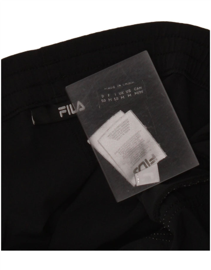 FILA Herren Sportshorts Medium Schwarz Polyester