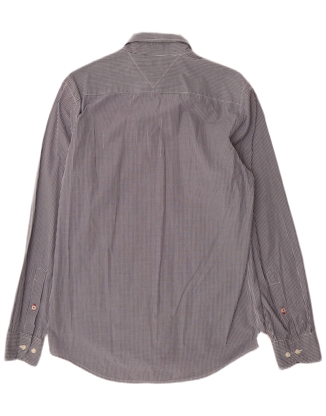Tommy Hilfiger Herren-Hemd mit normaler Passform, mittelschwarz, kariert