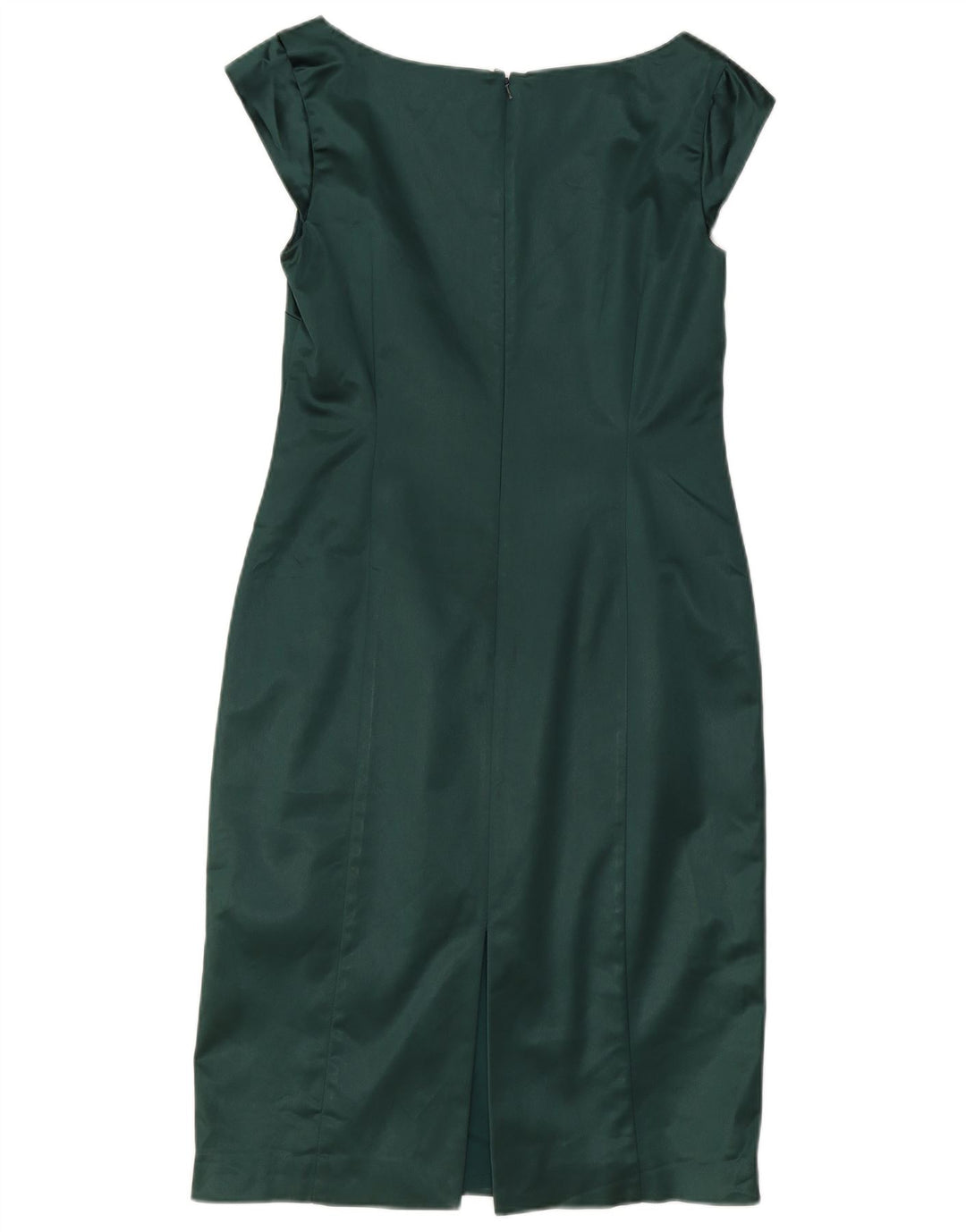 Coast Damen-Etuikleid, Gr. 46, groß, grünes Acetat