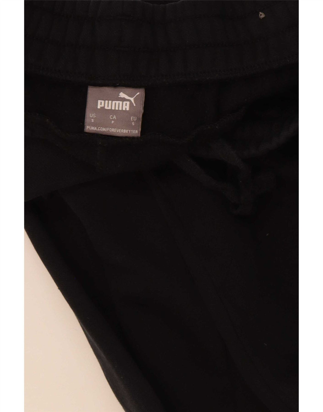Puma Herren-Trainingshose mit Grafik, Größe S, Schwarz