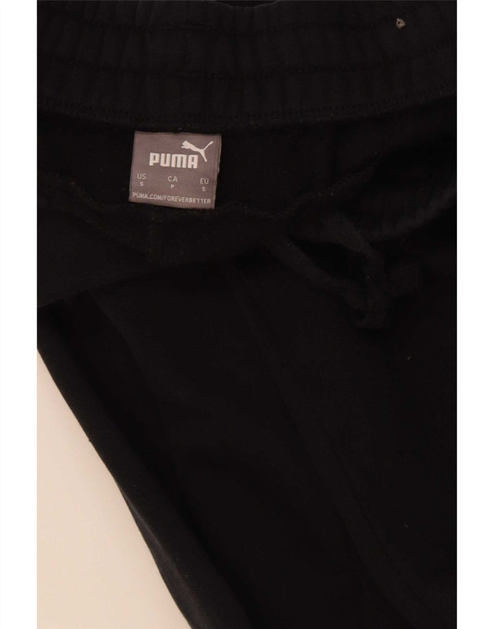 Puma Herren-Trainingshose mit Grafik, Größe S, Schwarz