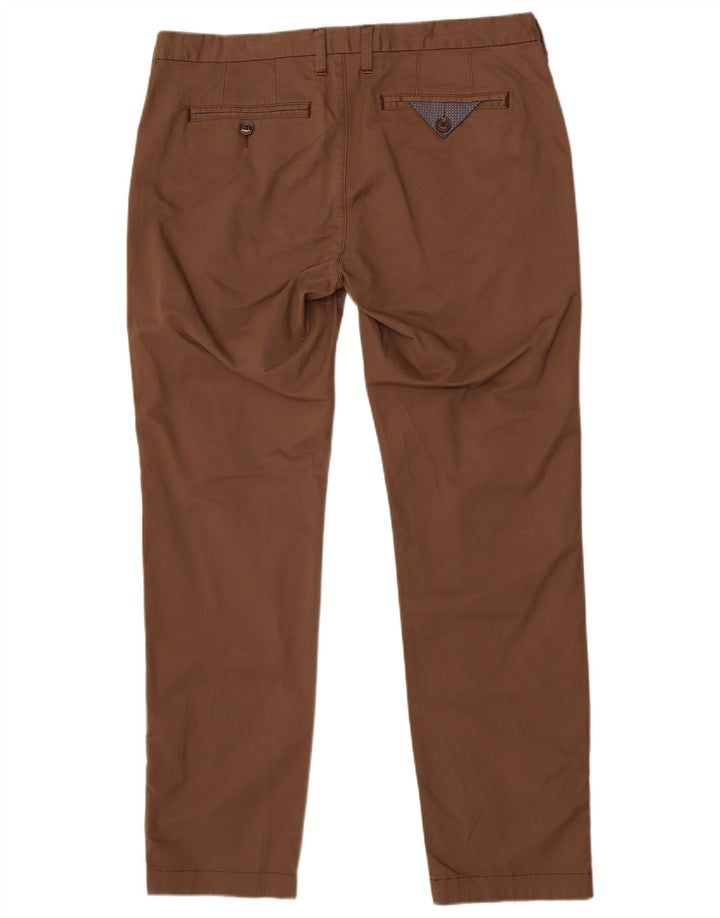 Gerade Chino-Hose für Herren von Ted Baker, W38, L32, Braun