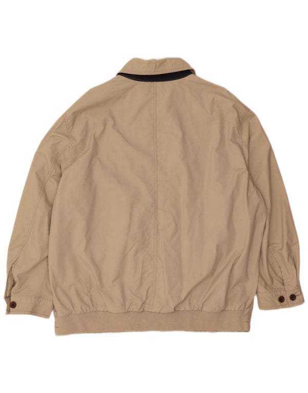 Tommy Hilfiger Herren Bomberjacke UK 44 2XL Beige Polyester