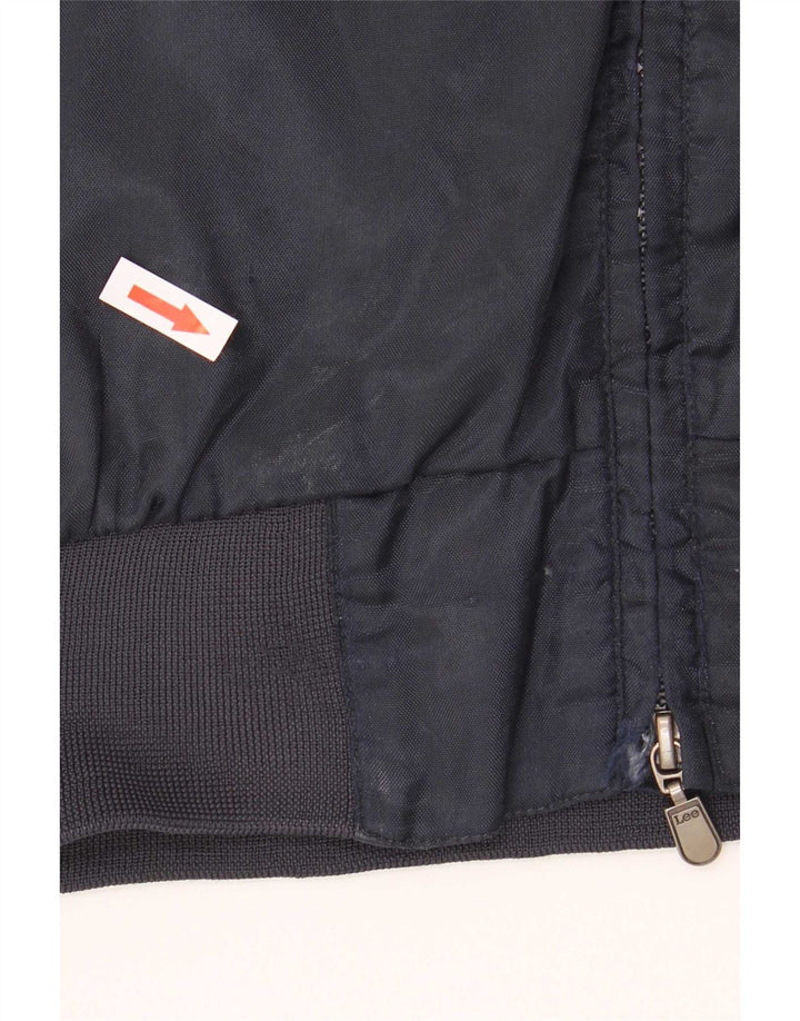 Lee Herren Bomberjacke UK 36 Small. Marineblau