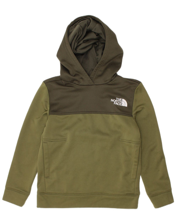 The North Face Kapuzenpullover für Jungen, 5–6 Jahre, XS, Khaki, Farbblock-Polyester