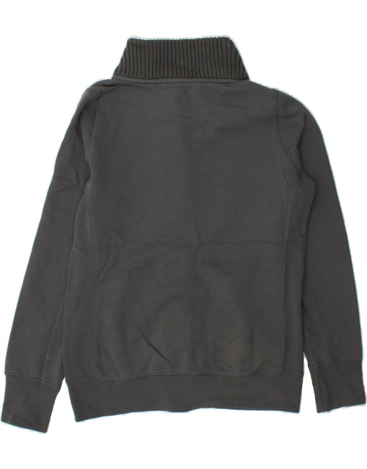 EDDIE BAUER Womens Seattle Oversized Cardigan Sweater UK 10 Small Grey Vintage Eddie Bauer and Second-Hand Eddie Bauer from Messina Hembry 