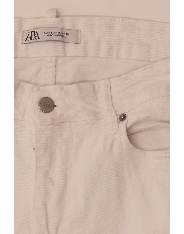Zara Herren Slim Jeans EU 46 XL W36 L30 Weiß