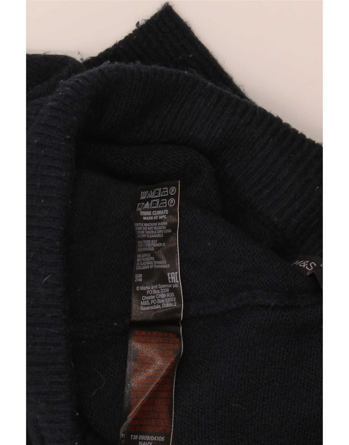 Marks & Spencer Damen-Trainingshose, Jogginghose, Gr. 14, mittelmarineblau