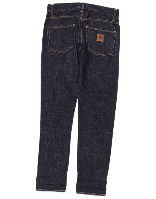 Carhartt Herren Slim Jeans W30 L32 Marineblau Baumwolle