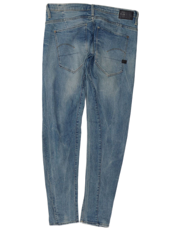 G-STAR Damen Boyfriend-Fit-Röhrenjeans W27 L28 Blaue Baumwolle