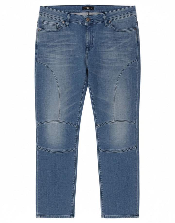 TOMMY HILFIGER Womens Straight Jeans W34 L28 Blue Cotton