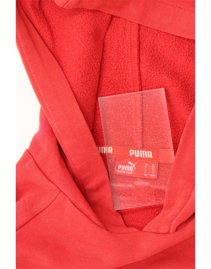 PUMA Jungen Graphic Hoodie Pullover 13-14 Jahre Rot