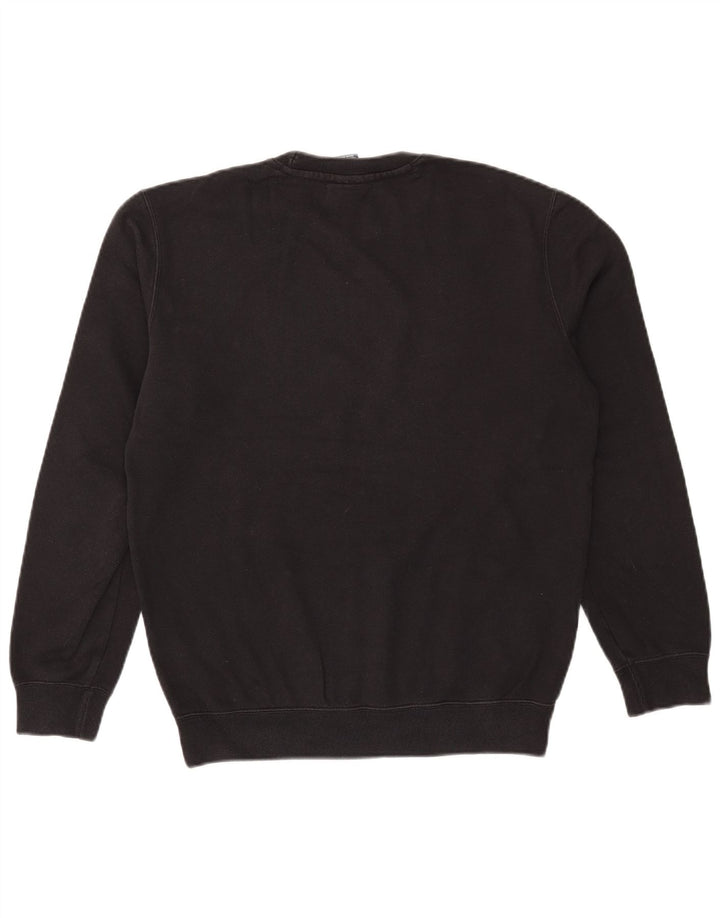Champion Herren-Sweatshirt mit Grafik, Größe S, Schwarz, Colourblock-Baumwolle