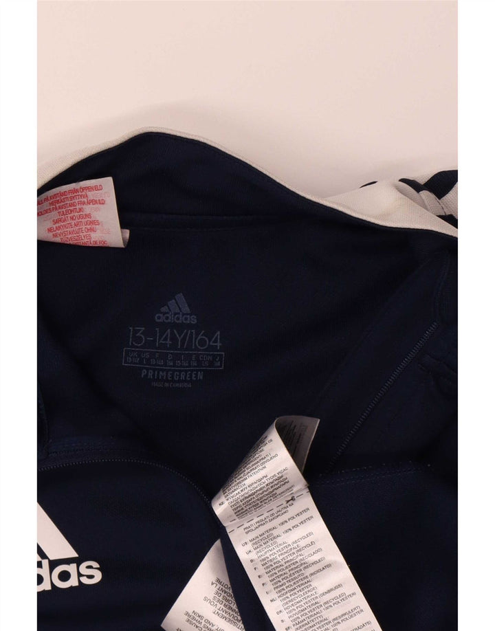 Adidas Jungen Aeroready Pullover Trainingsanzug Top 13-14 Jahre Marineblau