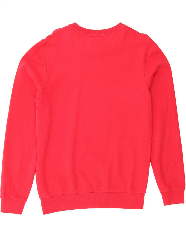 JACK WILLS Mens Sweatshirt Jumper Medium Red Cotton Vintage Jack Wills and Second-Hand Jack Wills from Messina Hembry 