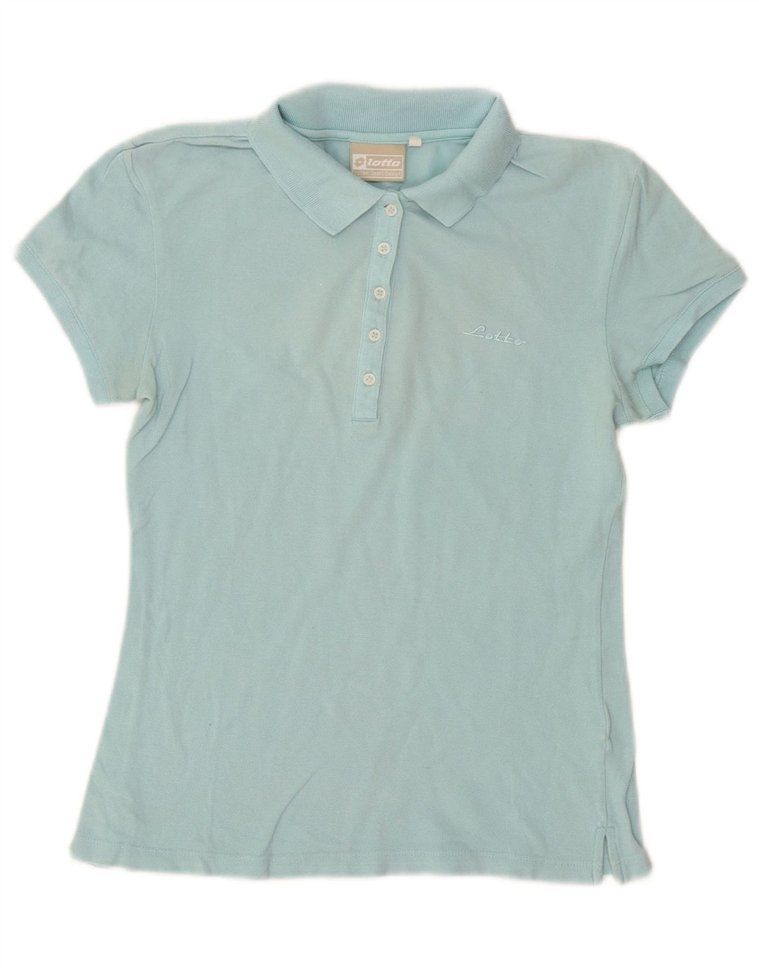 Lotto Damen Poloshirt UK 14 Large Blau