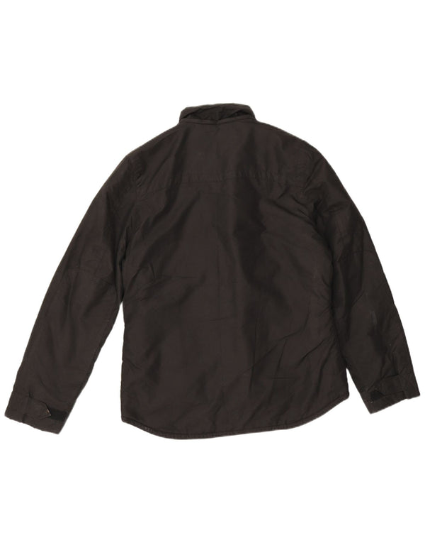 Levi's Damen Übergroße Windjacke UK 10 Small Schwarz Polyester