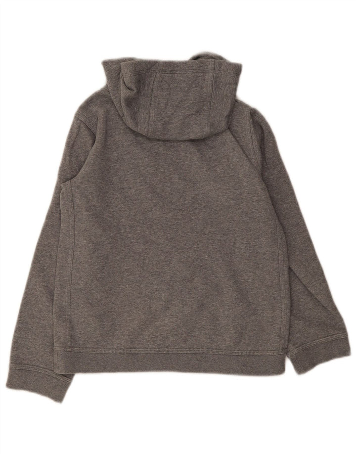 Nike Kapuzenpullover für Jungen, 10–11 Jahre, mittelgraue Baumwolle