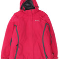 Mountain Warehouse Damen-Windbreaker-Jacke mit Kapuze, übergroß, Gr. 18, XL, Rosa