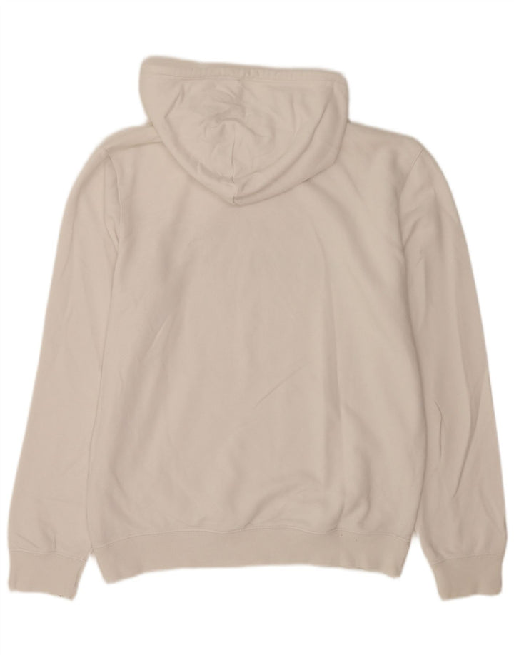 Champion Herren-Kapuzenpullover mit Grafik, Größe L, Weiß