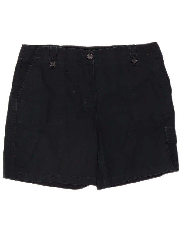 Marks & Spencer Damen Cargoshorts UK 16 Large W34 Marineblaue Baumwolle