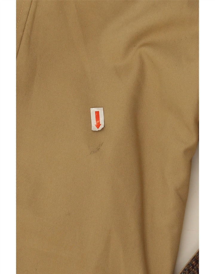 Diolen Herren Wendemantel UK 36 Small Khaki Schurwolle